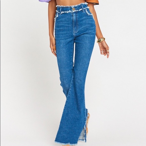 Show Me Your MuMu Denim - SMYM Austin High Waist Flares